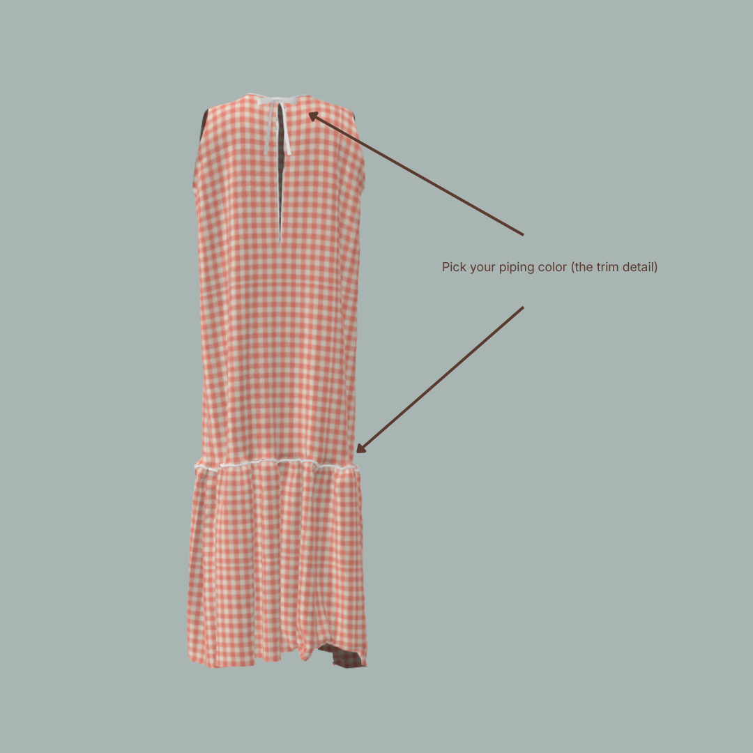 Custom Celia Midi Dress - Sunday Market