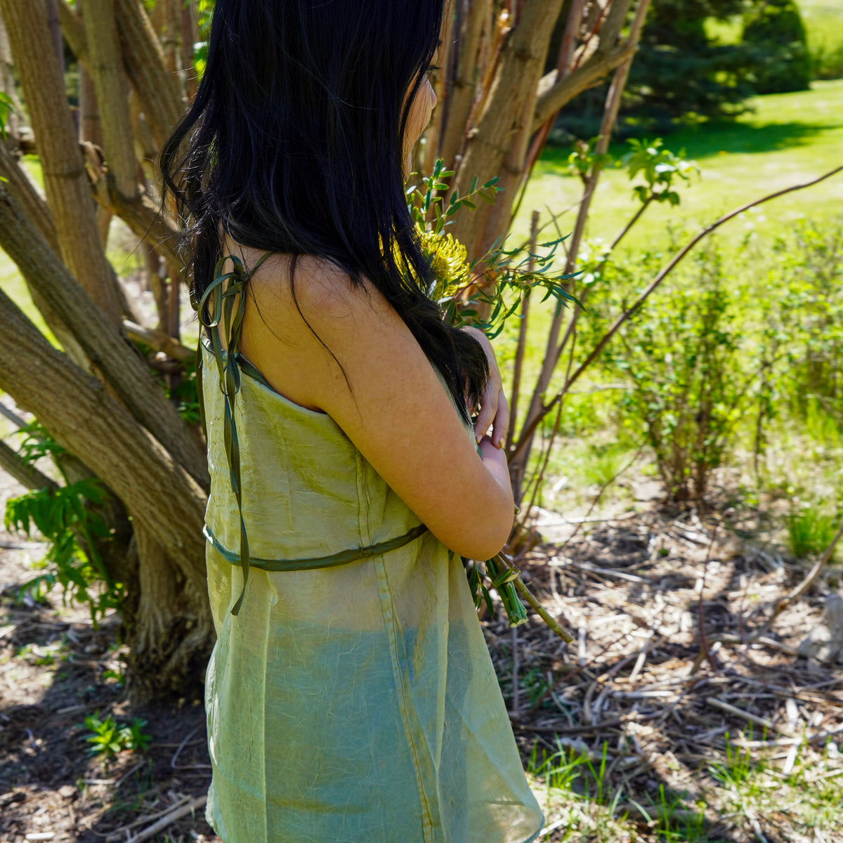 The Ru Mini - Sheer Sage - Size Small
