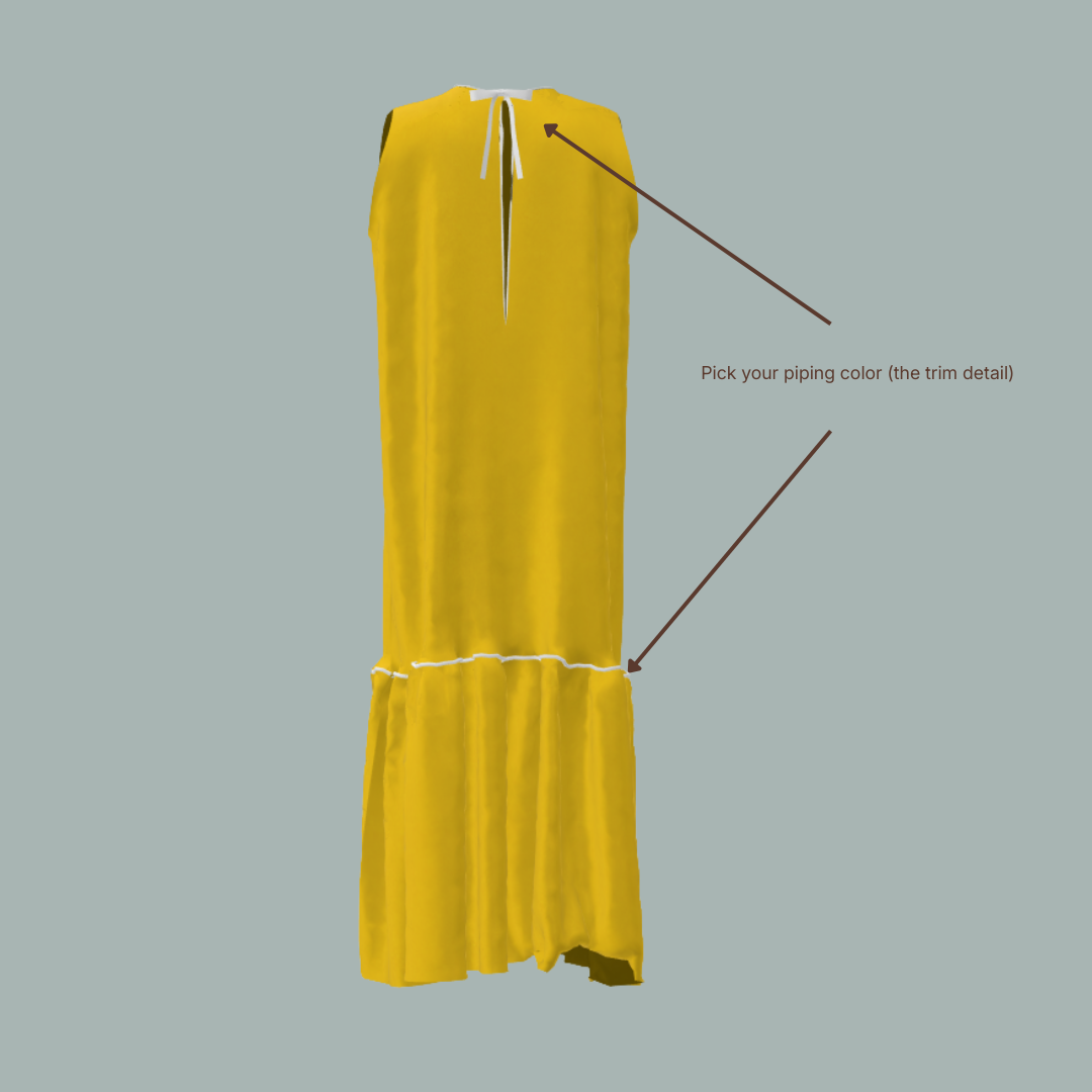 Custom Celia Midi Dress - Simple Sun