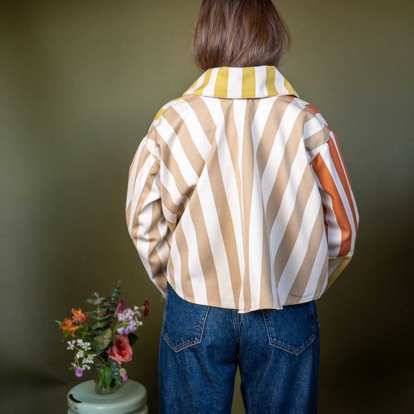 Striped Archive AGL Box Jacket - Medium