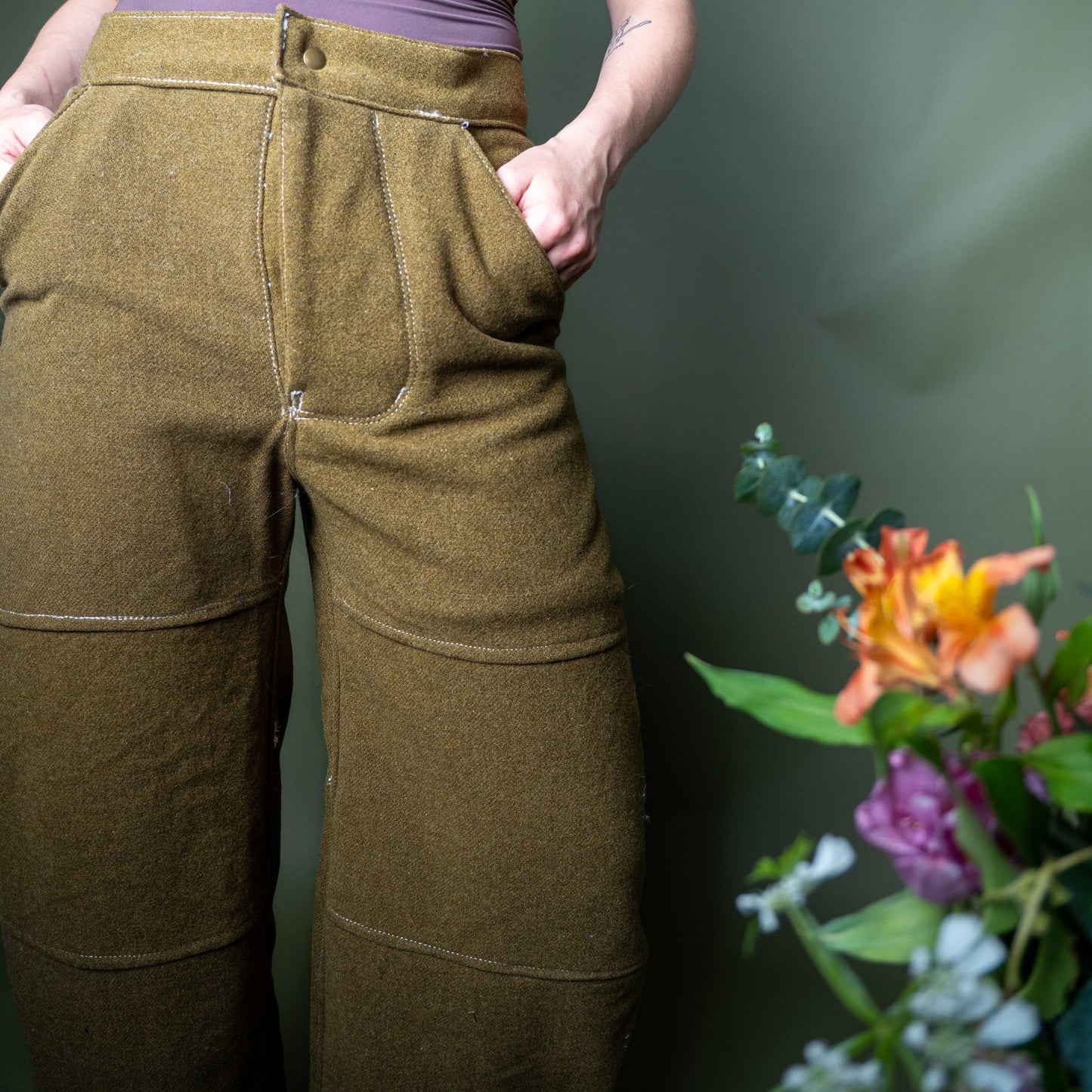 Olive Drab Maker Pant - Small