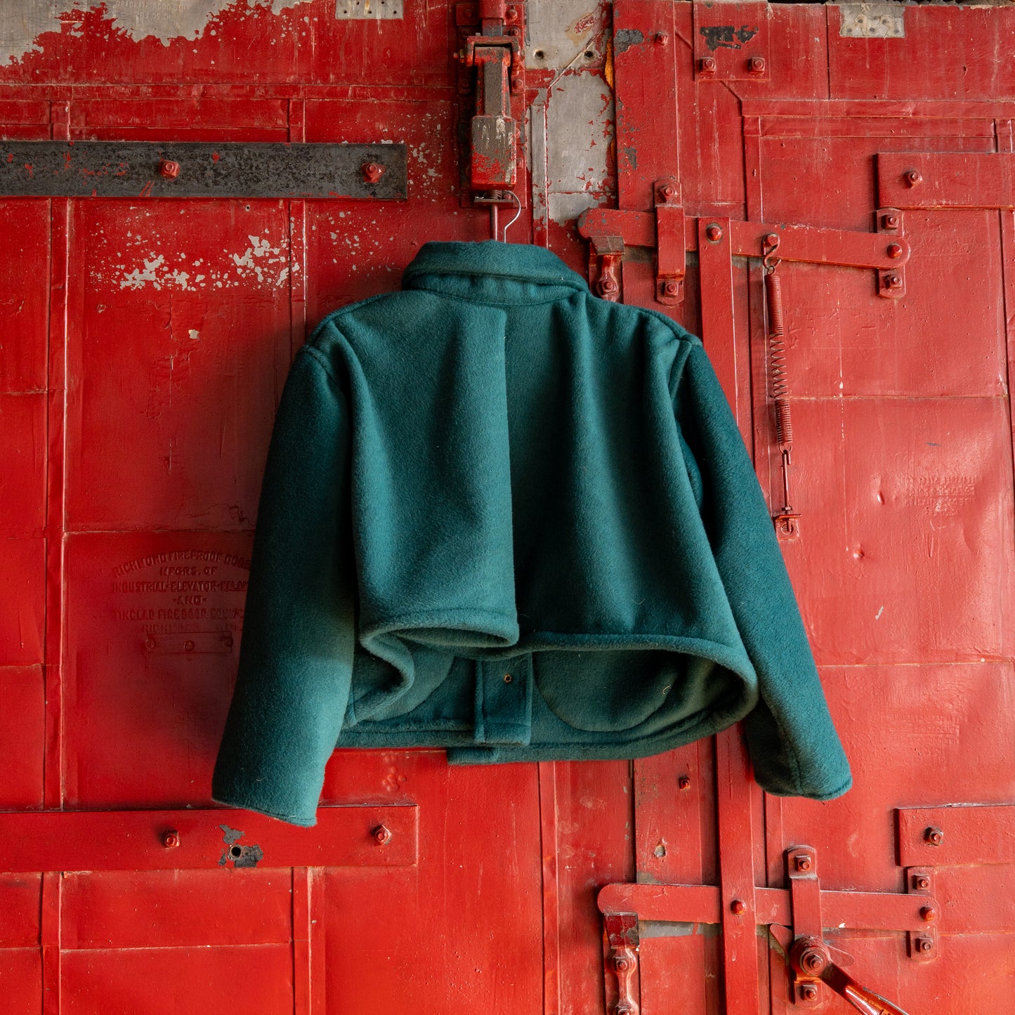 Forest Green Wool AGL Box Jacket