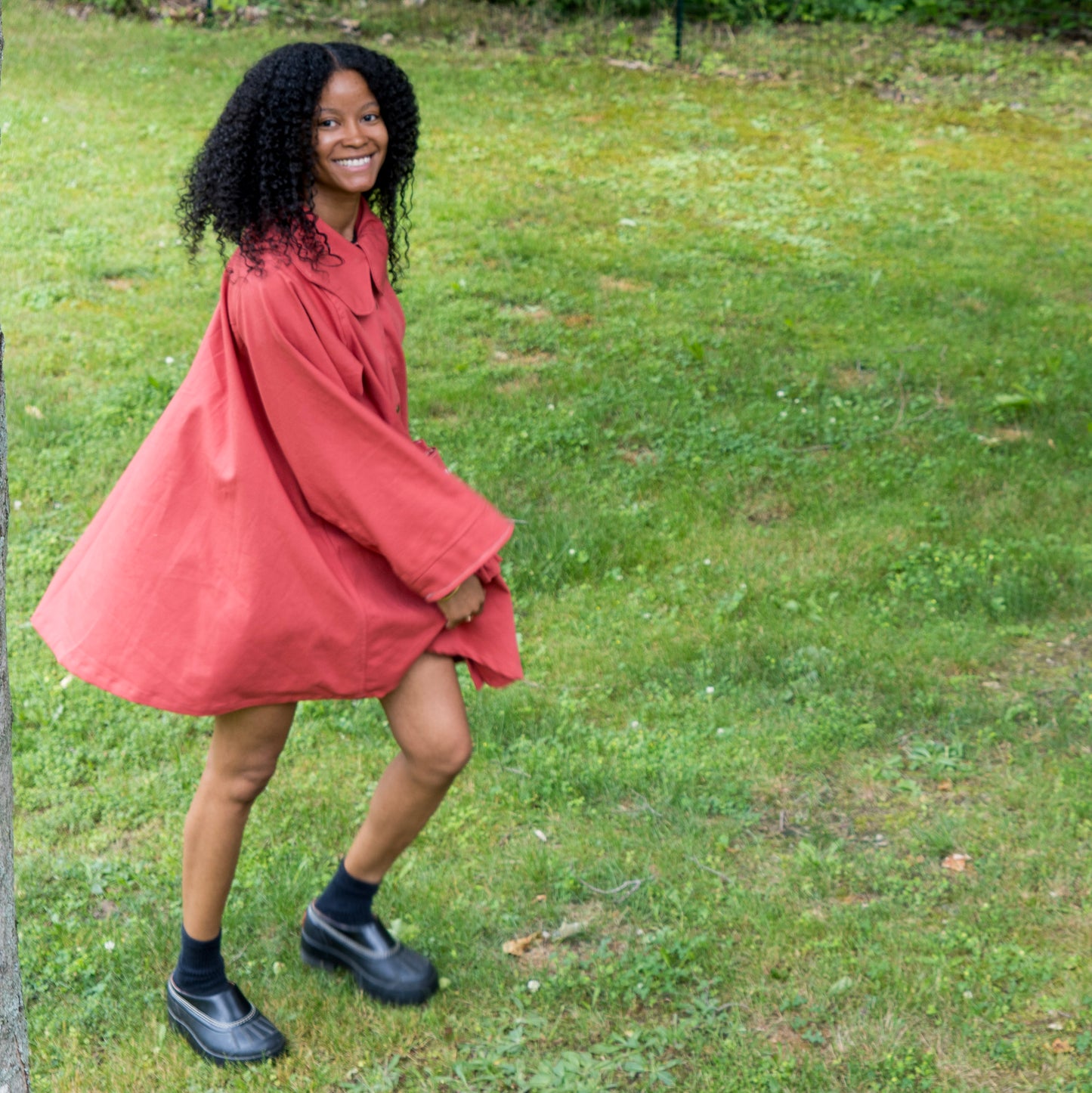 The Studio Tunic - Terracota - Size Medium