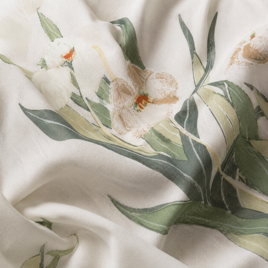 Custom Celia Midi Dress - Herbarium