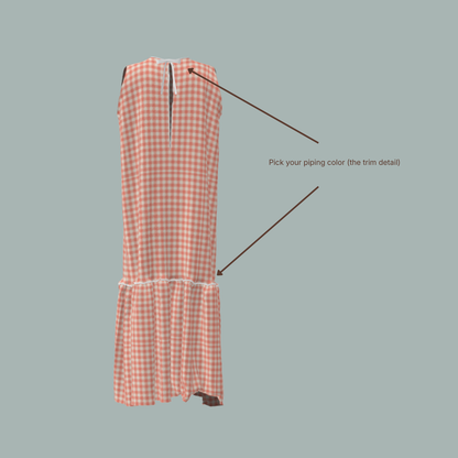 Custom Celia Midi Dress - Sunday Market