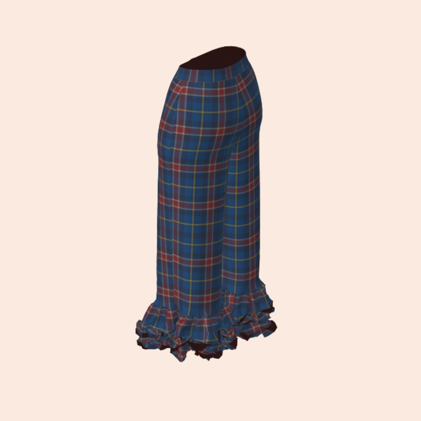 Custom Mariner's Tartan Garden Pant