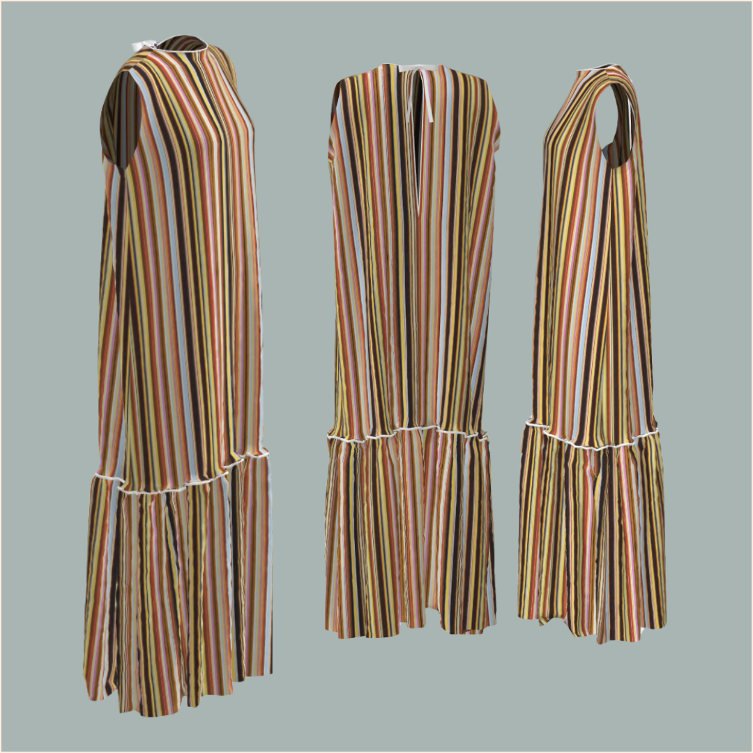 Custom Celia Midi Dress - Penny Arcade