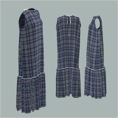 Custom Celia Midi Dress - Deadstock Check