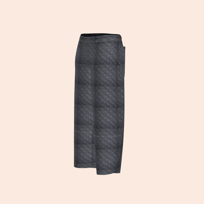 Custom Quilted Blue Blanket Denim Maker Pant