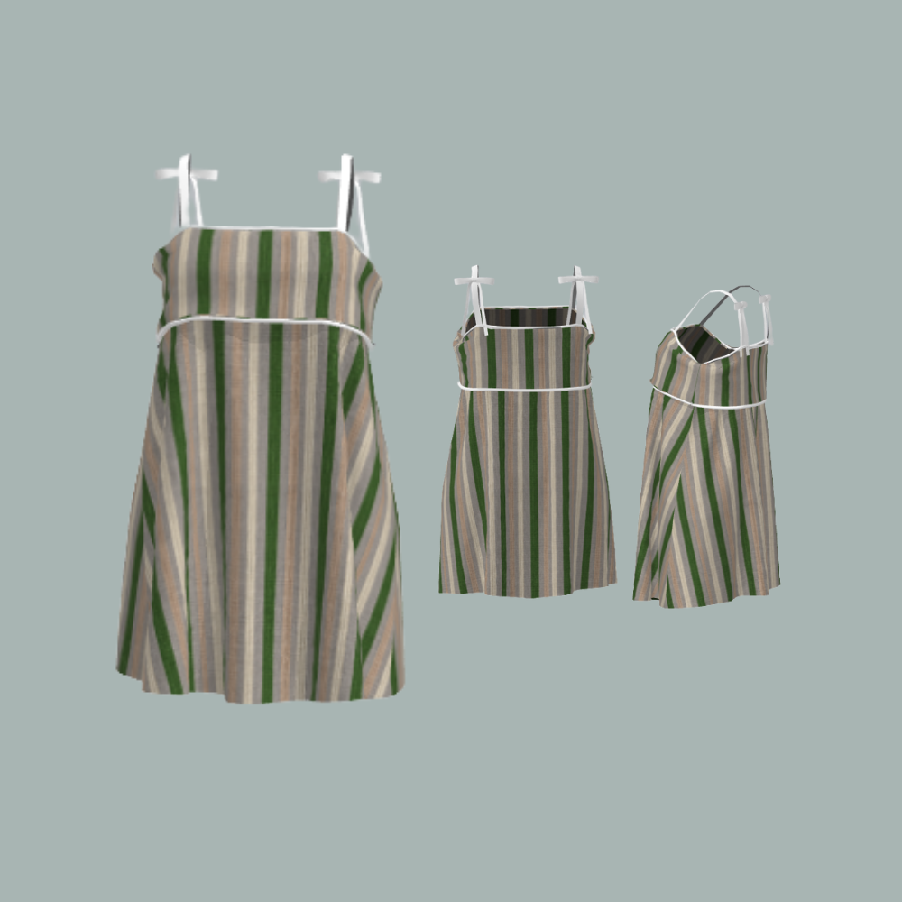 Custom Ru Mini Dress - Sweet Tulip