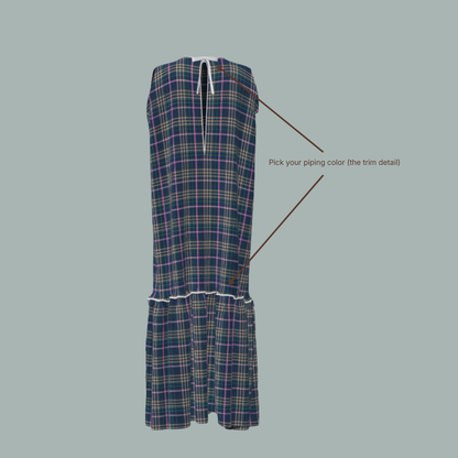 Custom Celia Midi Dress - Deadstock Check
