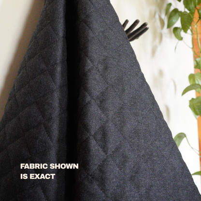 Custom Quilted Blue Blanket Denim Studio Tunic