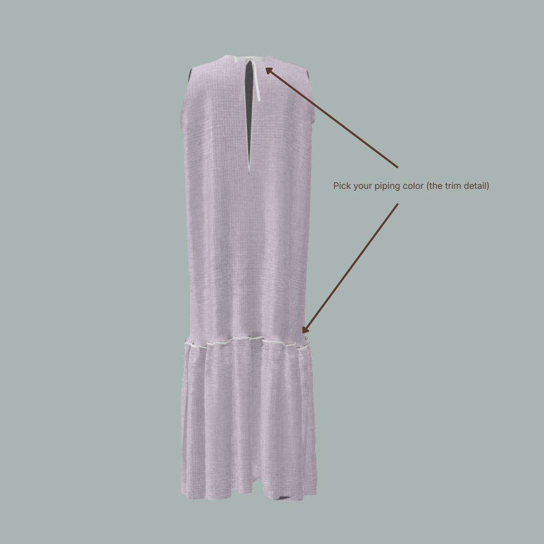 Custom Celia Midi Dress - Orchid Patina