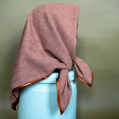 Aggie Wool Wrap - Brown Study