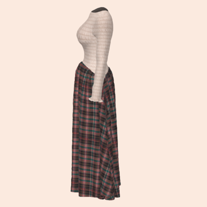 Custom Highland Plaid Mimms Midi