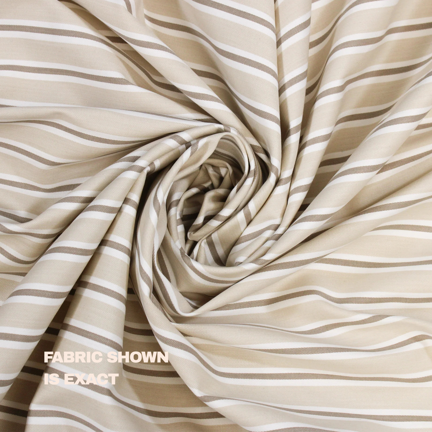 Custom Bone & Pebble Stripe Studio Tunic