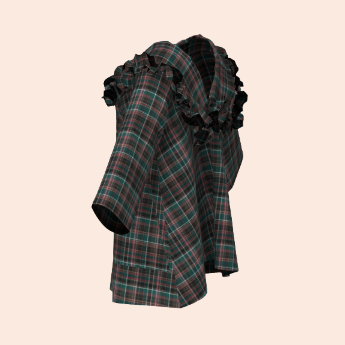 Custom Highland Plaid Studio Tunic