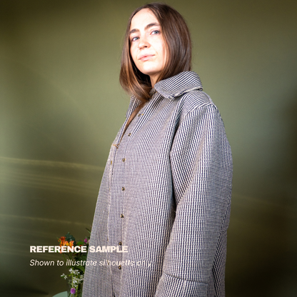 Custom Citrus & Beige Lightweight Canvas Morning Coat