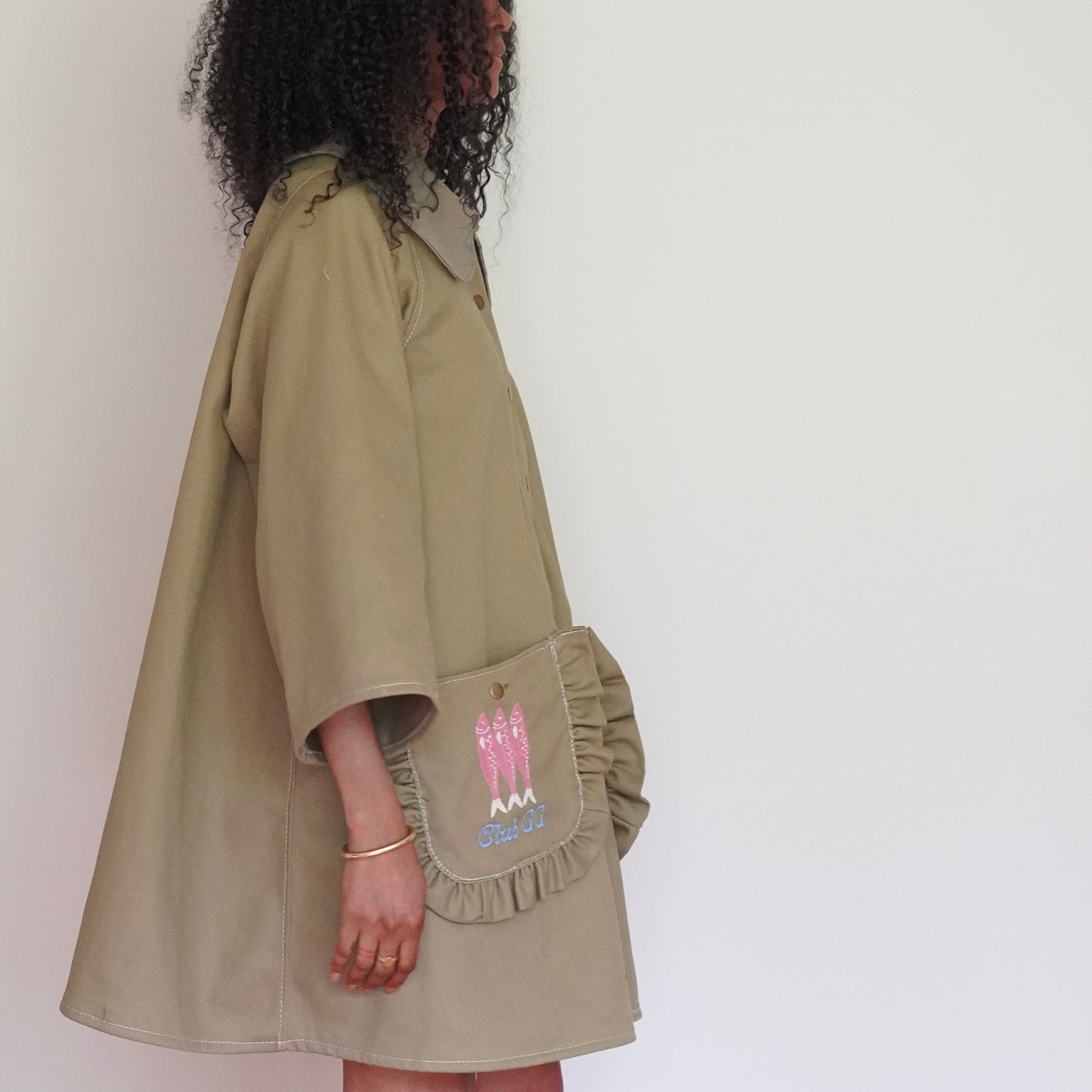 The Studio Tunic - Moss - Size Small