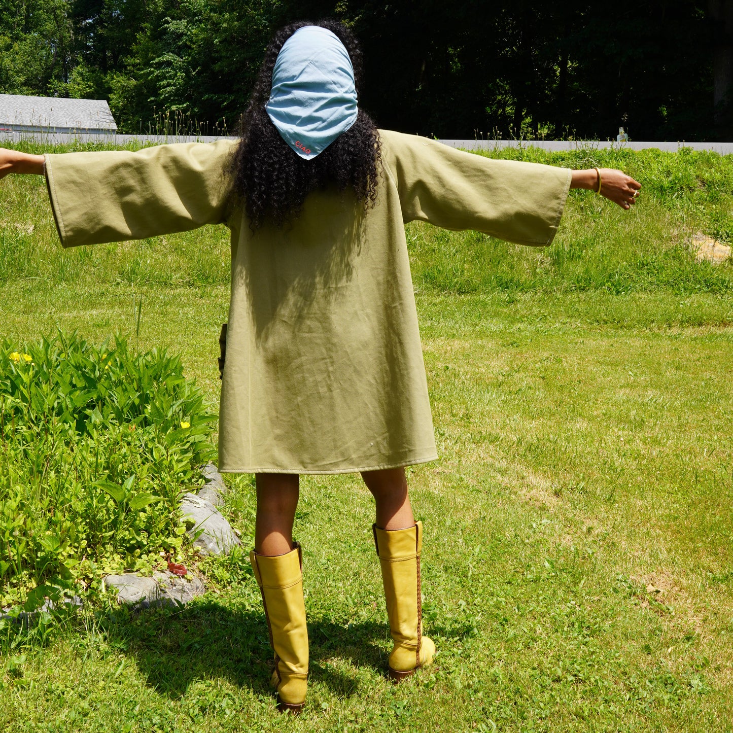 The Studio Tunic - Moss - Size Small
