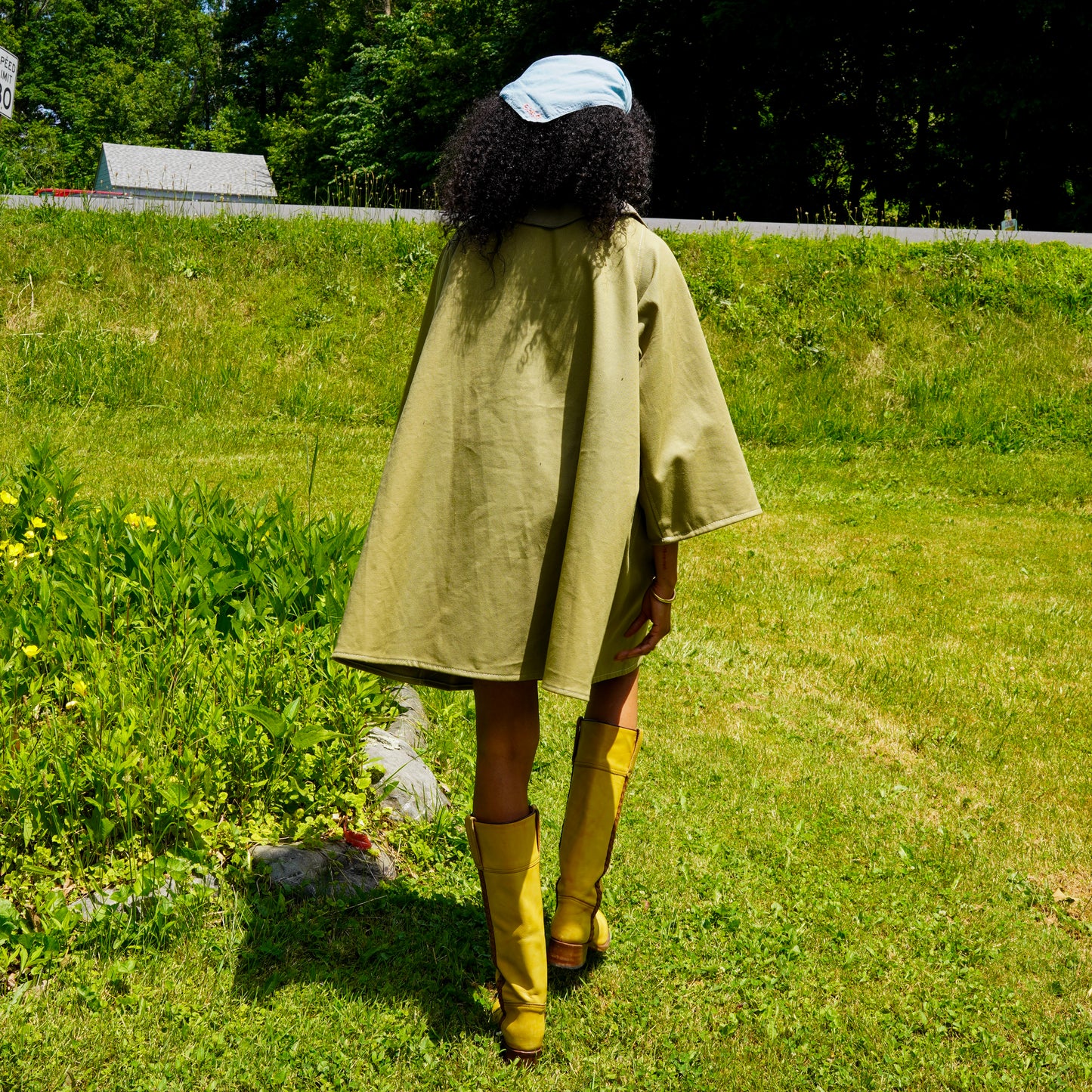 The Studio Tunic - Moss - Size Small