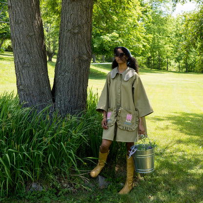 The Studio Tunic - Moss - Size Small