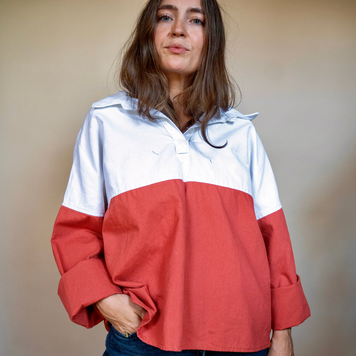 The Pop Over - Tomato Soup - Size Small
