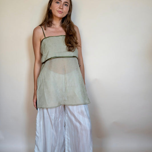 The Ru Mini - Sheer Sage - Size Small
