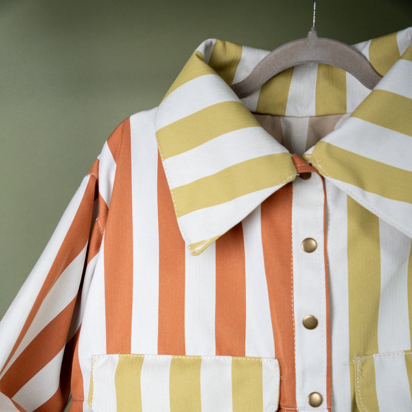 Striped Archive AGL Box Jacket - Medium