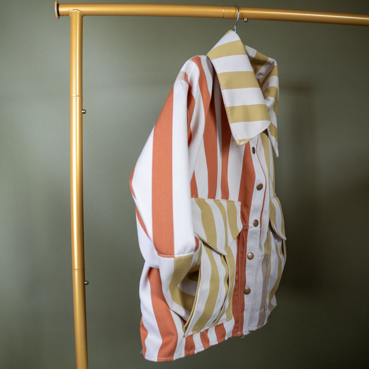 Striped Archive AGL Box Jacket - Medium