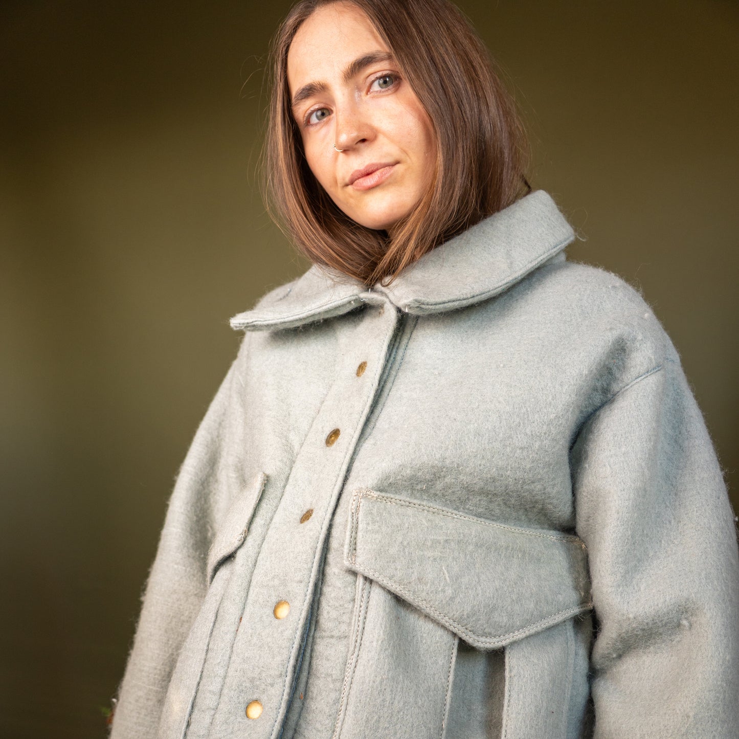 Harbor Wool AGL Box Jacket - Small