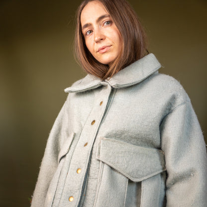 Harbor Wool AGL Box Jacket - Small