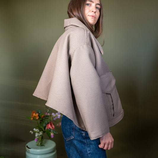 Faded Fig AGL Box Jacket - Medium