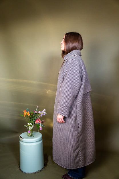 Black Grain Morning Coat - Medium