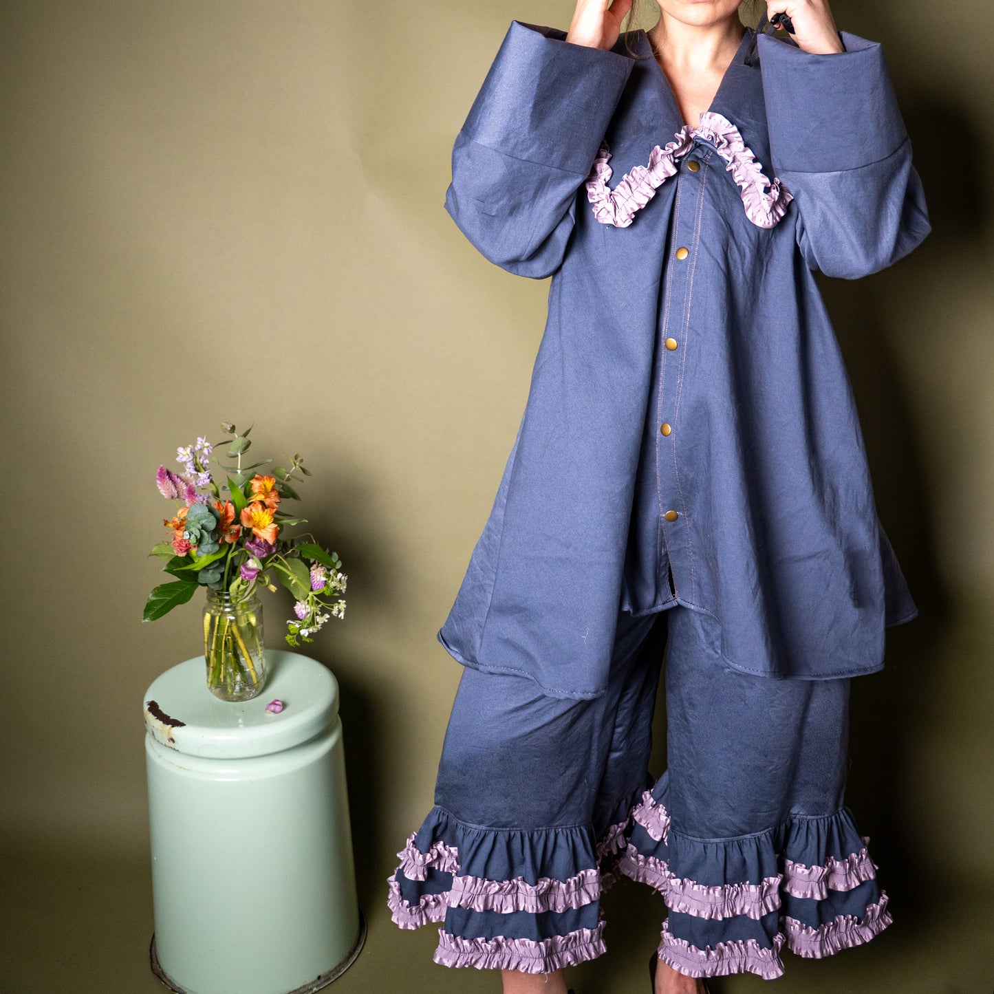 Bloomed Ash Garden Pant - Medium