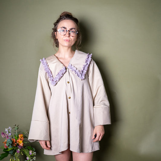 Fawn Mauve Studio Tunic - Medium