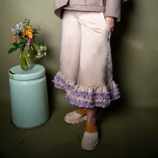 Fawn Mauve Garden Pant - Medium