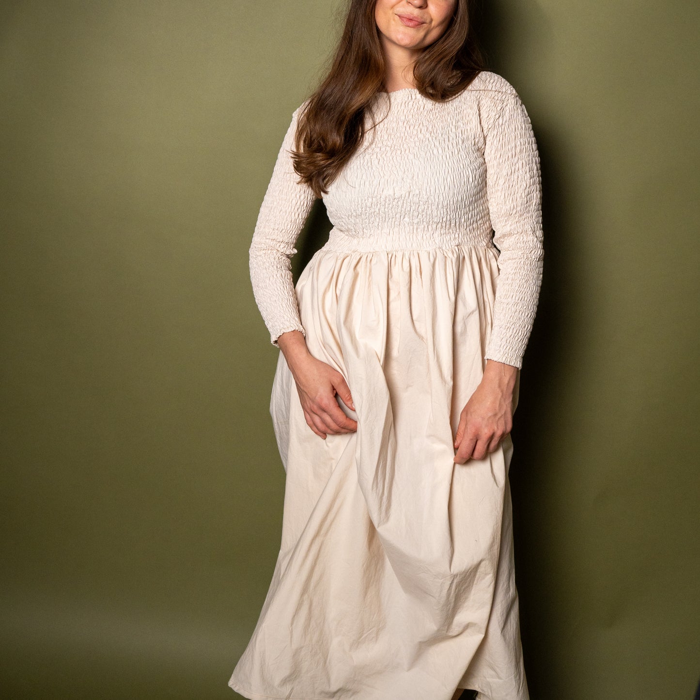 Vanilla Creme Mimms Midi - Small