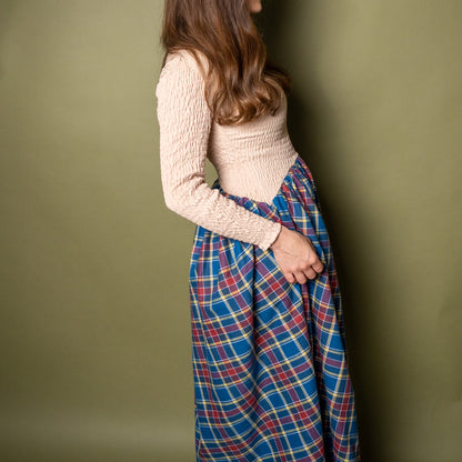 Mariner's Tartan Mimms Midi - Medium