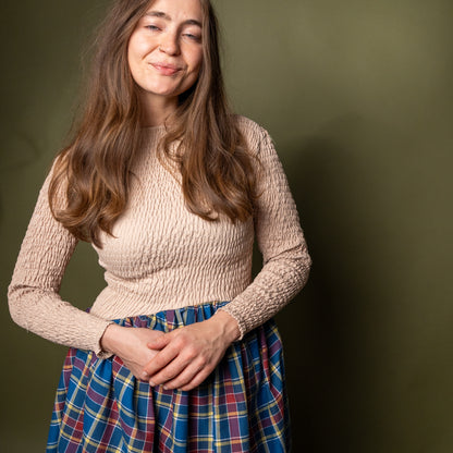 Mariner's Tartan Mimms Midi - Medium