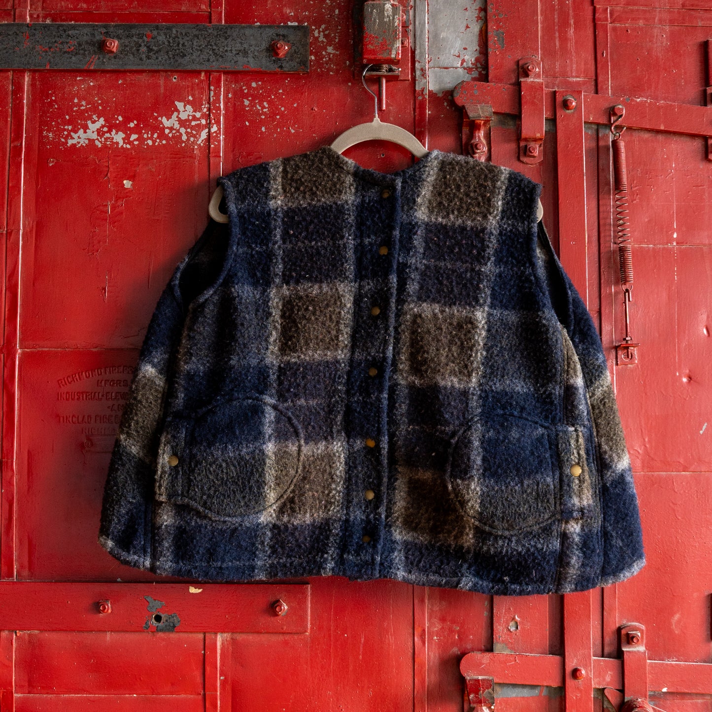 Blue Quary Wool AGL Box Vest