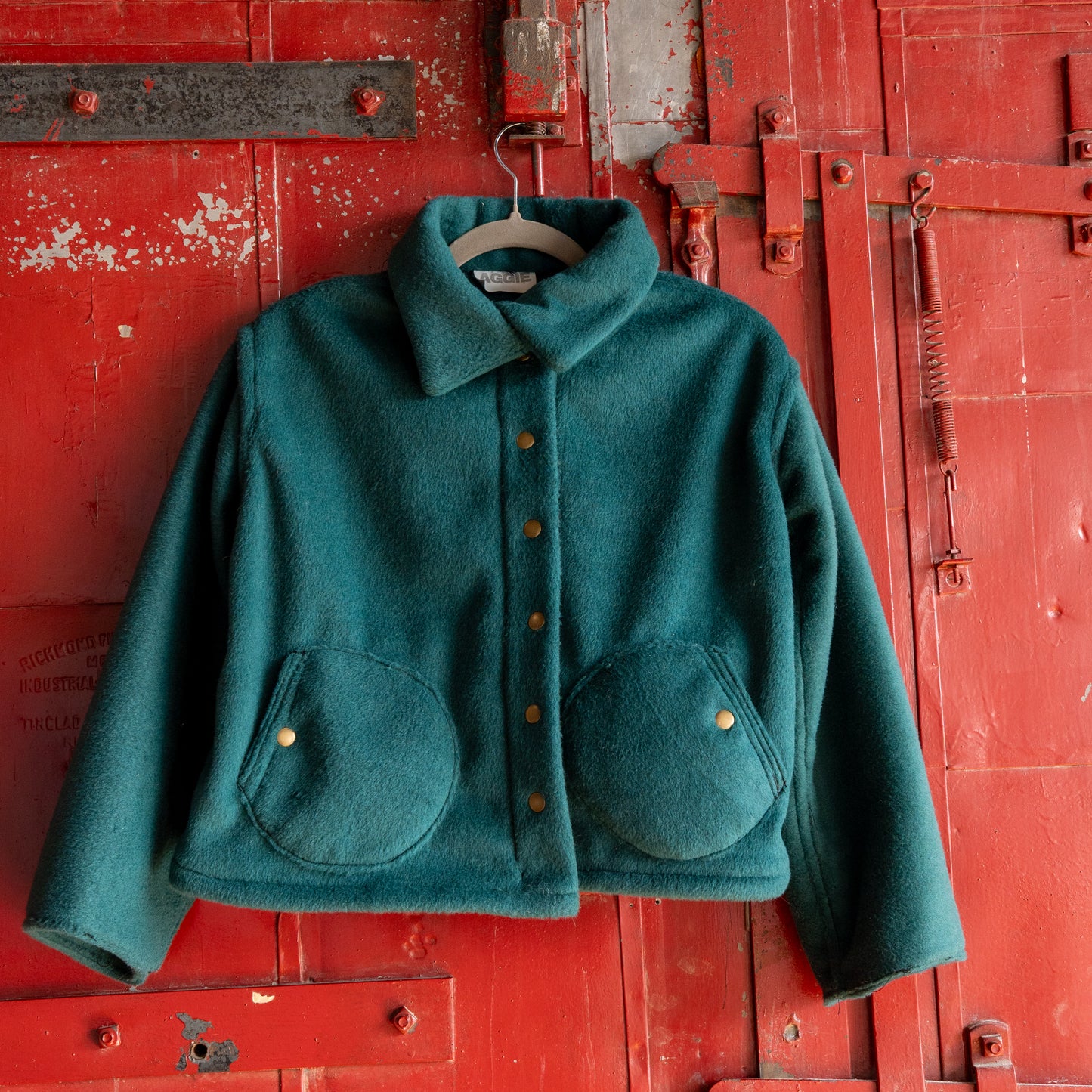 Forest Green Wool AGL Box Jacket