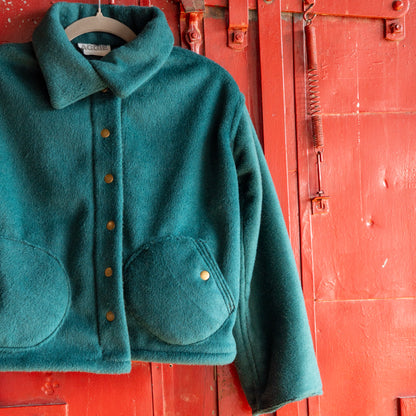 Forest Green Wool AGL Box Jacket