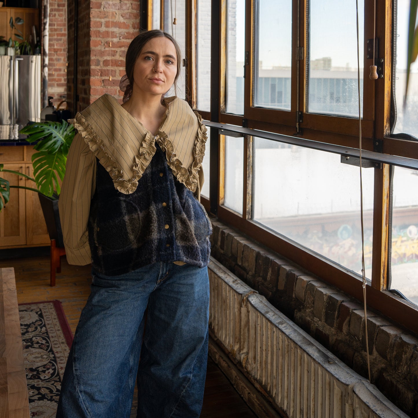 Blue Quary Wool AGL Box Vest