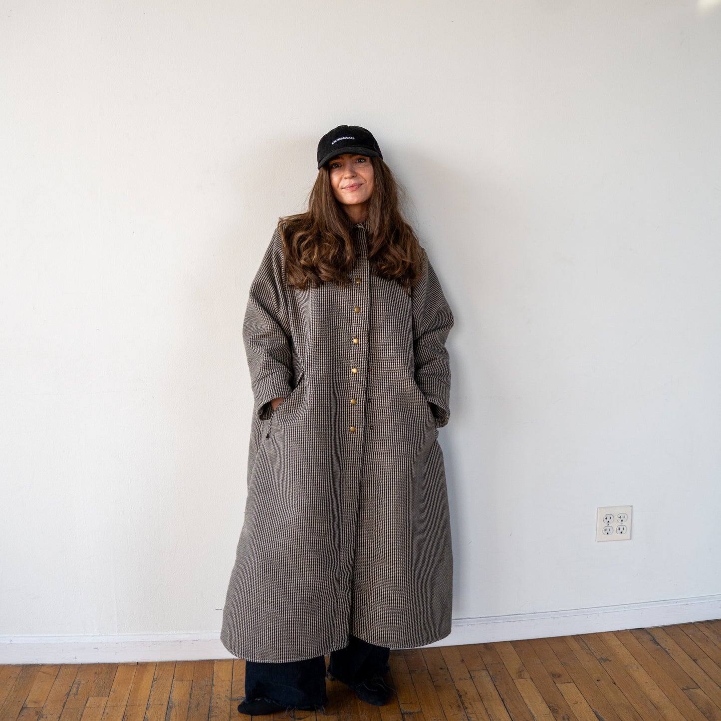 Black Grain Morning Coat - Medium