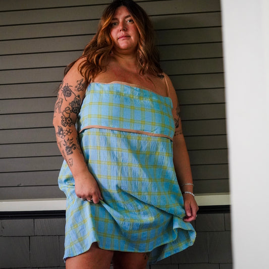 The Ru Mini - Willow Plaid - Size Large