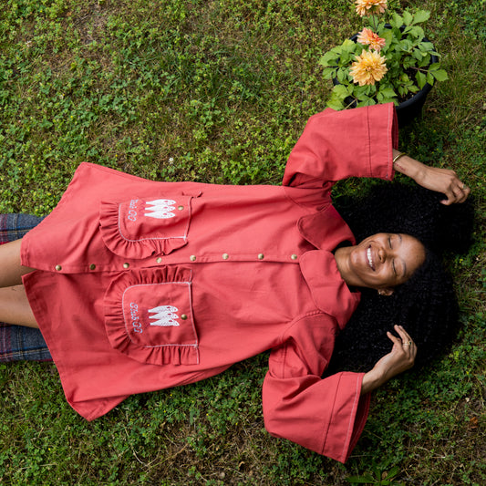 The Studio Tunic - Terracota - Size Medium