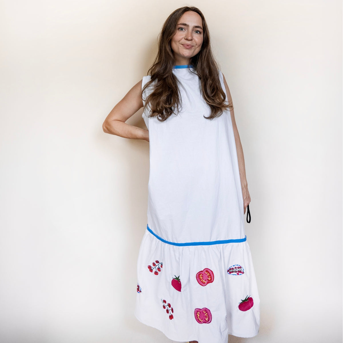 Celia Midi - Tomato Season - Size Medium