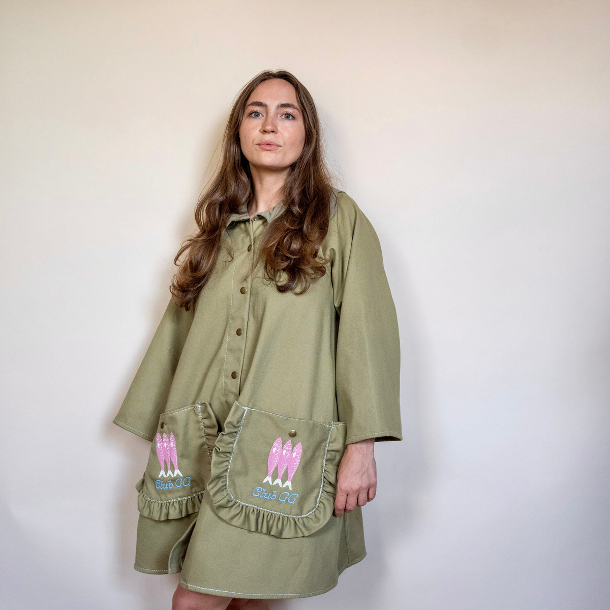 The Studio Tunic - Moss - Size Small