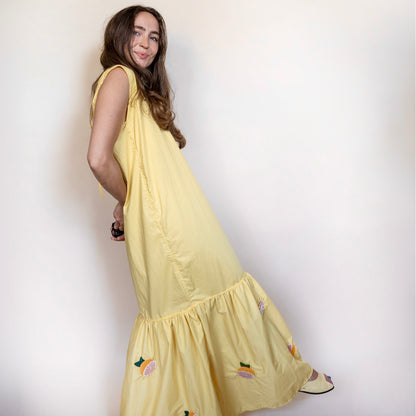 The Celia Midi - Grapefruits - Size Small